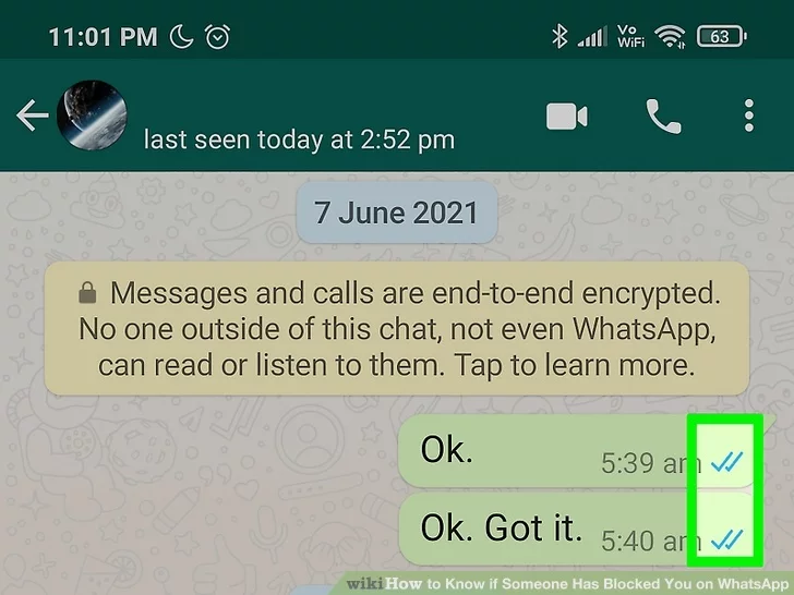 如何知道是否有人在WhatsApp上屏蔽了我们？